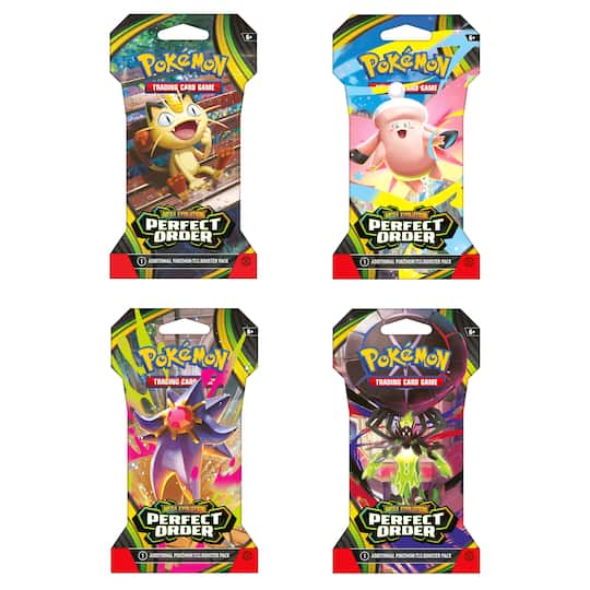 Assorted Pokmon Mega Evolution Perfect Order Series 3 Sleeved Booster Pack, 1pc. | Michaels Assorted Pokmon Mega Evolution Perfect Order Series 3 Sleeved Booster Pack, 1pc. | Michaels